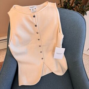 Song of Style by Aimee Song Button-Up Sweater Vest – Size Medium | NWT
